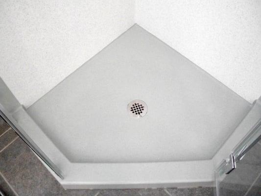 Custom shower pan made to fit any specifications!