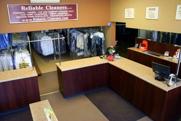 Reliable Cleaner's has been in business in the same location since 1928.