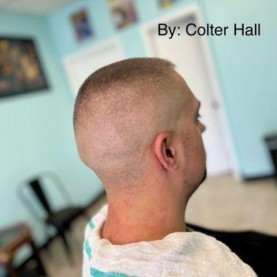 Skin fade any Colter's Barbershop