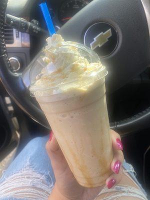 W. Chocolate frappe w Carmel