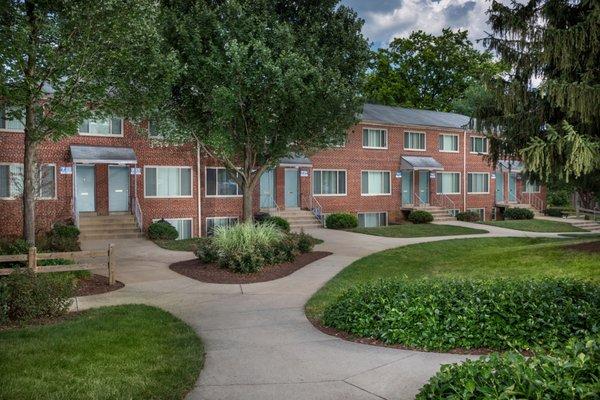 Beautiful courtyards