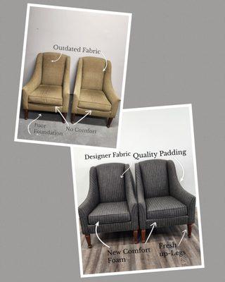 Chairs recovered by ISAACS upholstery

Free Quotes

www.isaacsuph.com