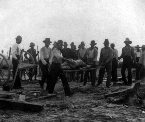 Hurricane hits Galveston Thousands perish!