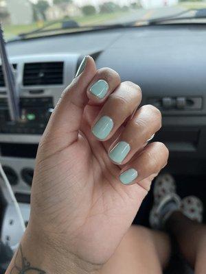 Gel manicure