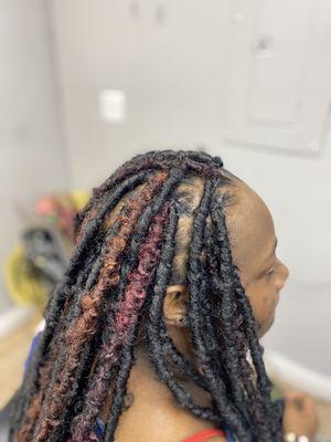 Butterfly Fuax locs by Kisha Ann Accepting appts  7 Days a Week  615-349-6036