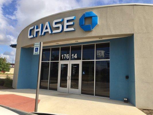 The front of a very new chase branch