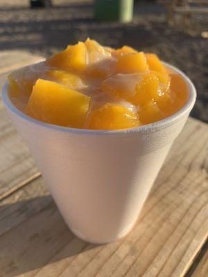 Mango raspado