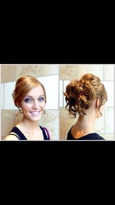 updo by Melissa