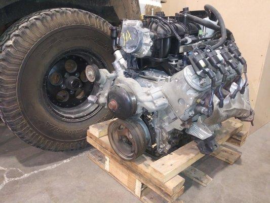 Used engines from quality used part suppliers, that offer warranty's.