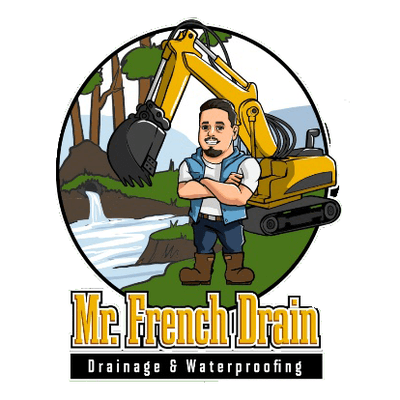 Mr. French Drain Logo