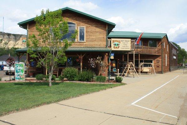 Spring at the Buffalo Gap Gift Shop, Medora, ND.