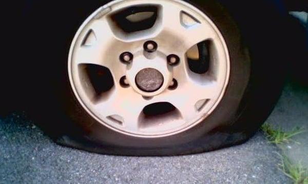 Flat tire repair