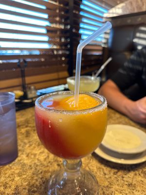 Rainbow margarita