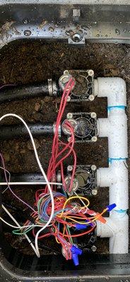 New irrigation manifold