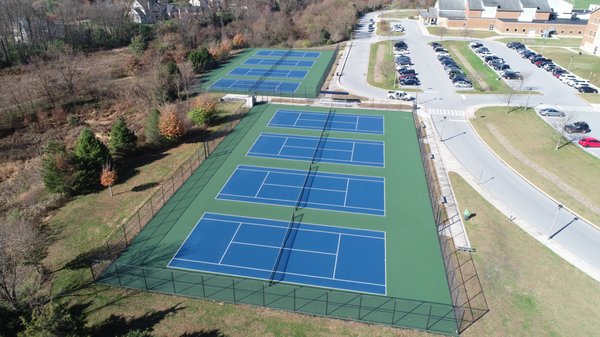 Rustin High School Tennis Courts