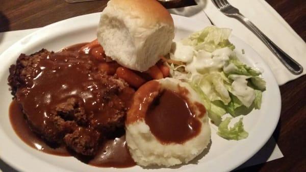 Who doesn't love meatloaf? This was only $6.00!