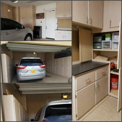 Reliable Garage Cabinets did an amazing job!! Highly recommend.  Check out my review on Yelp.