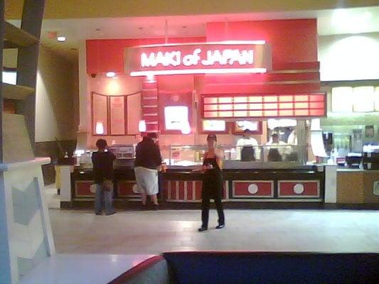 Maki of Japan, Castleton Sq Mall, Indy. Nov. 2010.