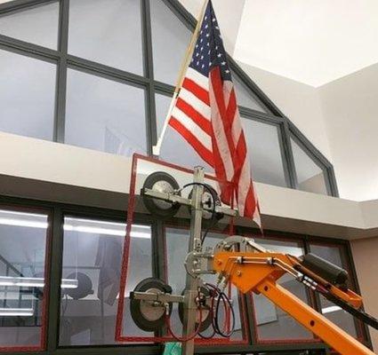 Ballistiglass protects another American school with BallistiMAX.