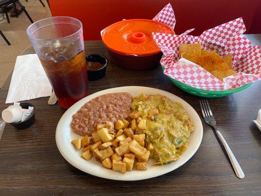 Chilaquiles with Salsa verde6