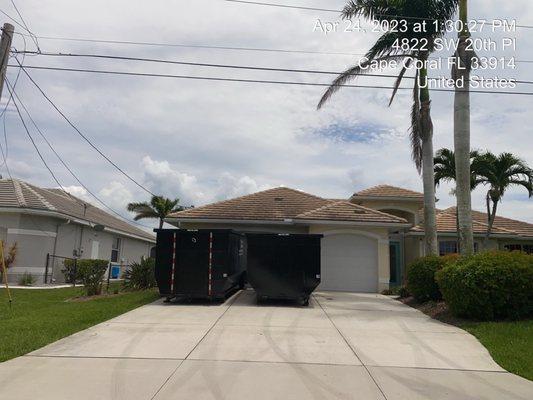 2 dumpster rentals cape coral