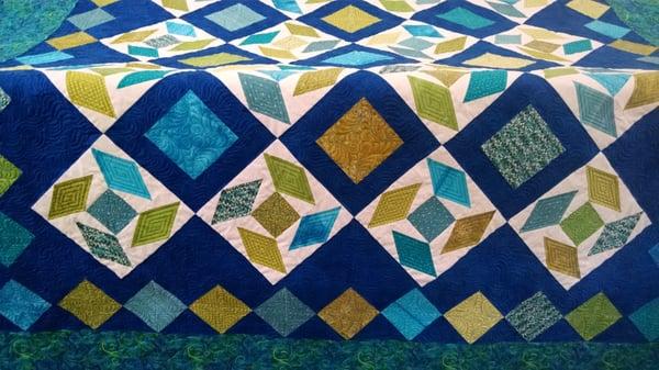 Custom quilting