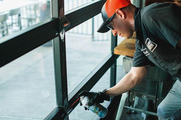 Garage Door Maintenance & Lubrication Services