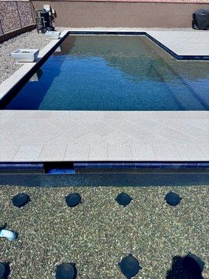 Natural swimming pool with BioNova BF4 biofilm biological filtration system in Marana, AZ