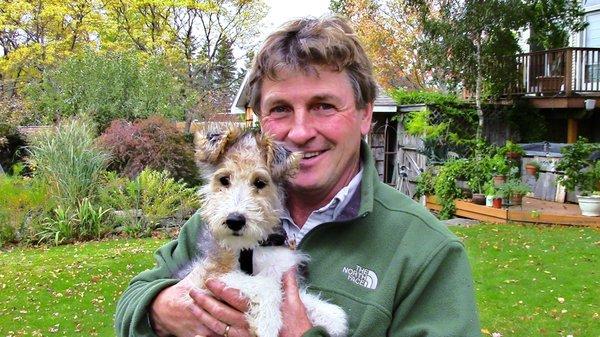 Paul Epsom and his faithful companion, Lily. Hosts of WNEP's  Home and Backyard