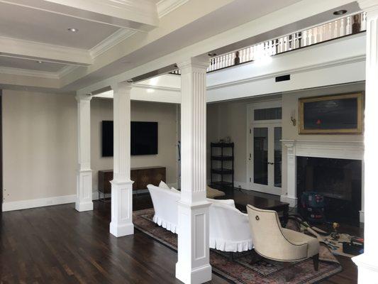 Woodwork and moldings