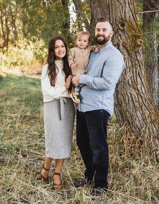 Dr. Colin Young and his family