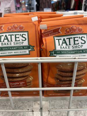 Tate's pumpkin cookies