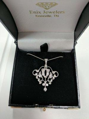 Recent Diamond necklace donated to Variety the C Charity