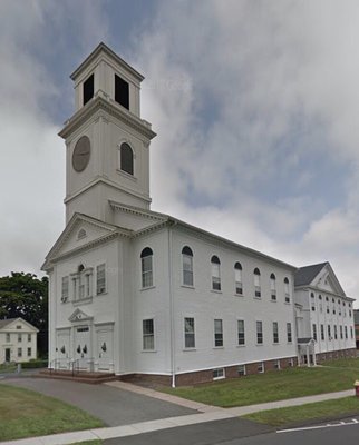 Rocky Hill Congregational Church, built in 1808.