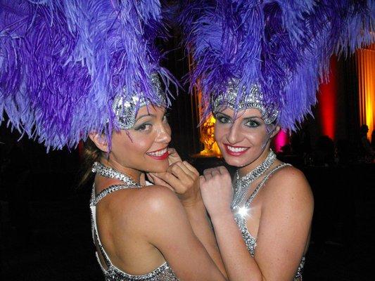 A couple of our showgirls