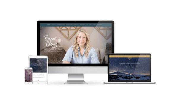 Brand Identity & Logo Design, WordPress Web Design, Social Media Branding, Content Development & Content Strategy https://rebeccaclegg.com