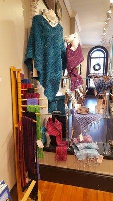 Handmade textiles by Jean Hartley at Northland Exposure Artists' Gallery.