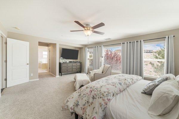 Master Bedroom includes two walk-in closets
 4935 High Pass Dr., Sparks  NV