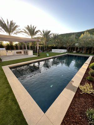 Brand new landscape and pool design