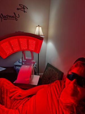 Getting Medical grade light therapy.