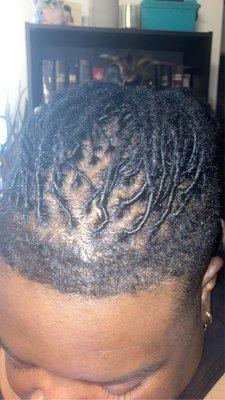 Micro loc retwist