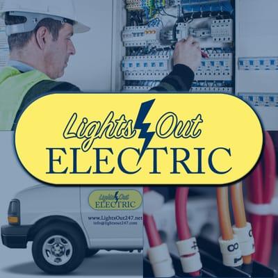 EMERGENCY ELECTRICAL SERVICE Lights Out 24/7 Electric @lightsout247now Call now: 1-855-706-1177 www.lightsout247.net