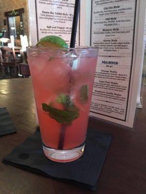 Raspberry Vanilla Mojito!