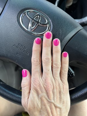 Gel manicure