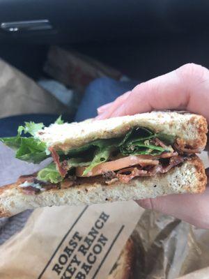 Blt extra lettuce