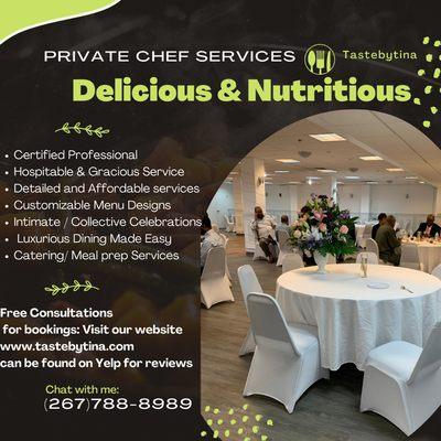 Private chef services