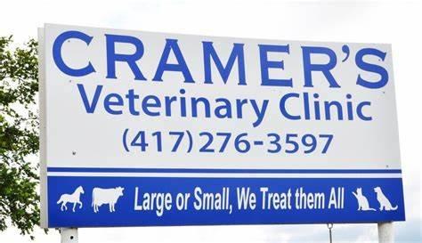 Cramer Vet Clinic Large or small we treat them all!