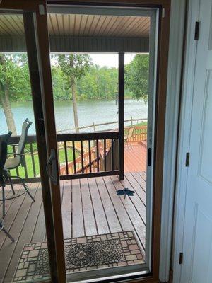 Screen door repair