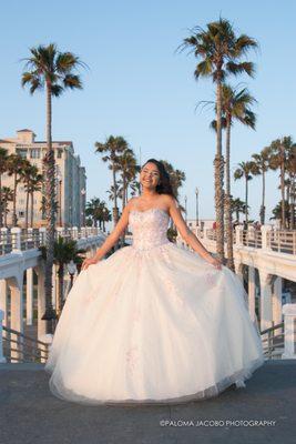 Quinceanera Photography at Oceanside.