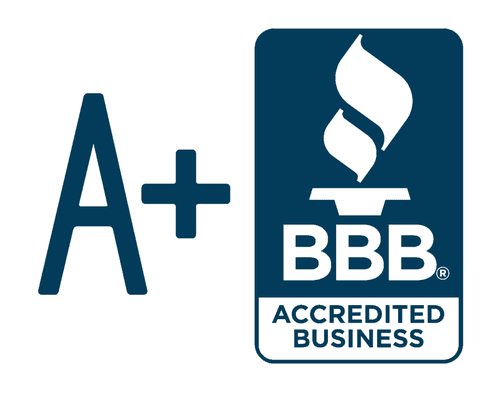 We're proud of our "A+" rating with the Better Business Bureau, earned in part for having zero complaints in our 62 year history.